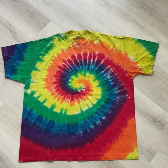 Koloa Surf Company Adult Tie Dye XL Tees lot of 2 - Picture 7 of 9